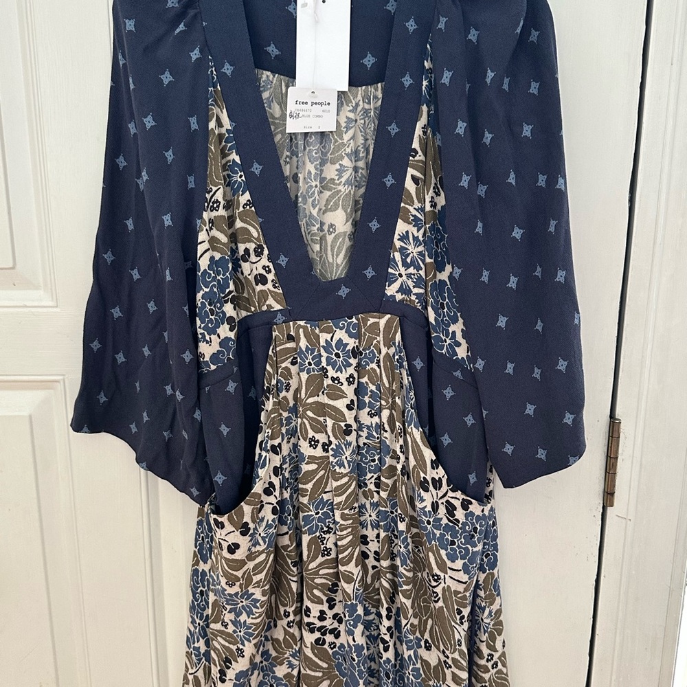 New Free people tallula dress Sz Small Boho - Picture 8 of 8
